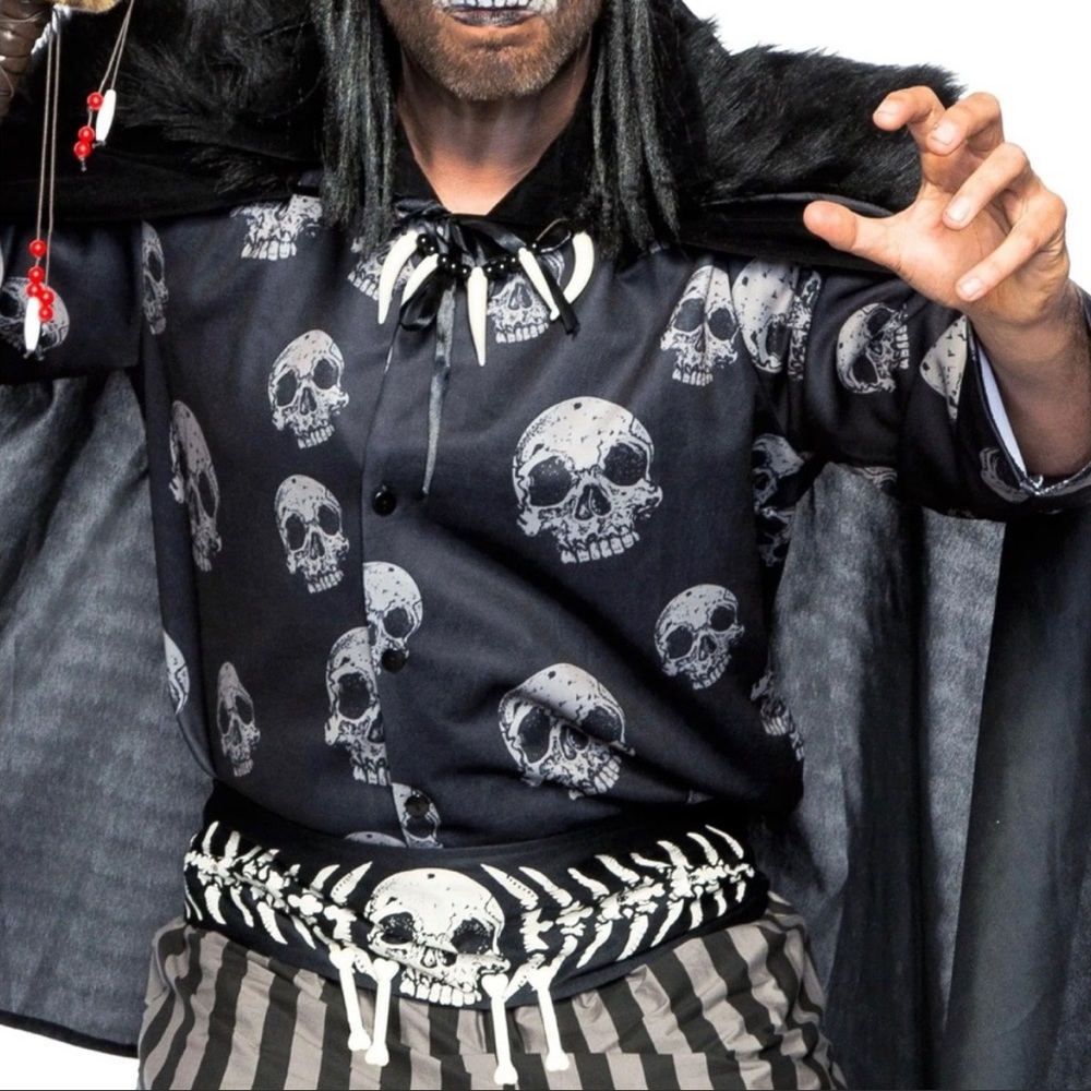 🆕Voodo legba witch doctor costume - Picture 2 of 5